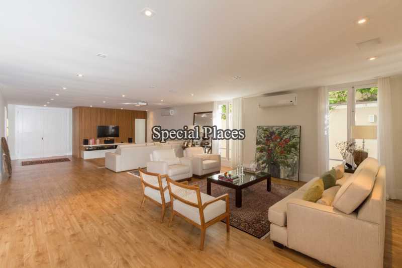 Conheça 13 - SALÃO do imóvel - Casa em Condomínio Itanhangá, Reserva, Itanhangá, Rio de Janeiro, RJ Para Alugar, 4 Quartos, 540m² - LOC1106A - 15 13 - SALÃO
