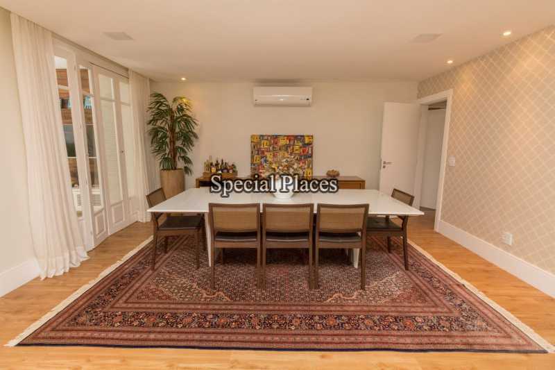 Conheça 14 - SALA DE JANTAR do imóvel - Casa em Condomínio Itanhangá, Reserva, Itanhangá, Rio de Janeiro, RJ Para Alugar, 4 Quartos, 540m² - LOC1106A - 16 14 - SALA DE JANTAR