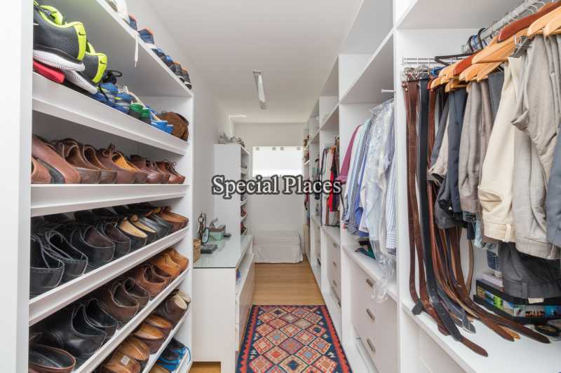 Conheça 22 - CLOSET SUITE MASTER do imóvel - Casa em Condomínio Itanhangá, Reserva, Itanhangá, Rio de Janeiro, RJ Para Alugar, 4 Quartos, 540m² - LOC1106A - 23 22 - CLOSET SUITE MASTER