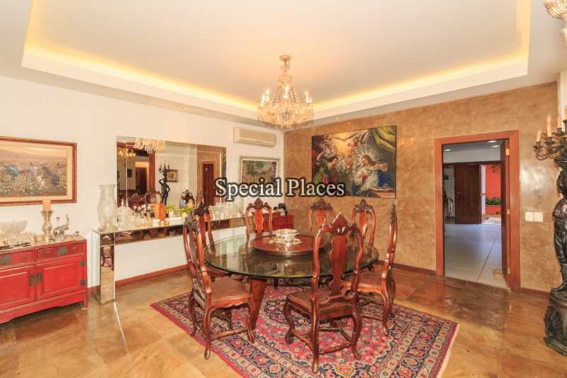 Conheça 12 - SALA DE JANTAR do imóvel - Casa em Condominio Condomínio Itanhangá, Itanhangá,Rio de Janeiro,RJ Para Alugar,4 Quartos,838m² - LOC1103A - 13 12 - SALA DE JANTAR