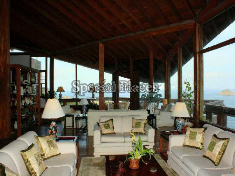 Conheça 7 - SALAO do imóvel - Casa em Condomínio 5 quartos para alugar Joá, Rio de Janeiro - R$ 25.000 - LOC1018A - 8 7 - SALAO