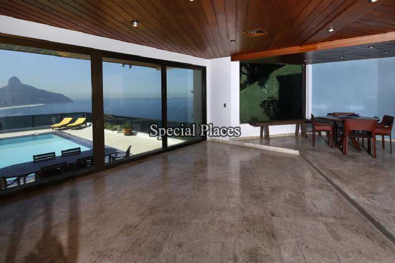 Conheça 6 - salão do imóvel - Casa em Condomínio 5 quartos para alugar Joá, Rio de Janeiro - R$ 30.000 - LOC1050A - 7 6 - salão