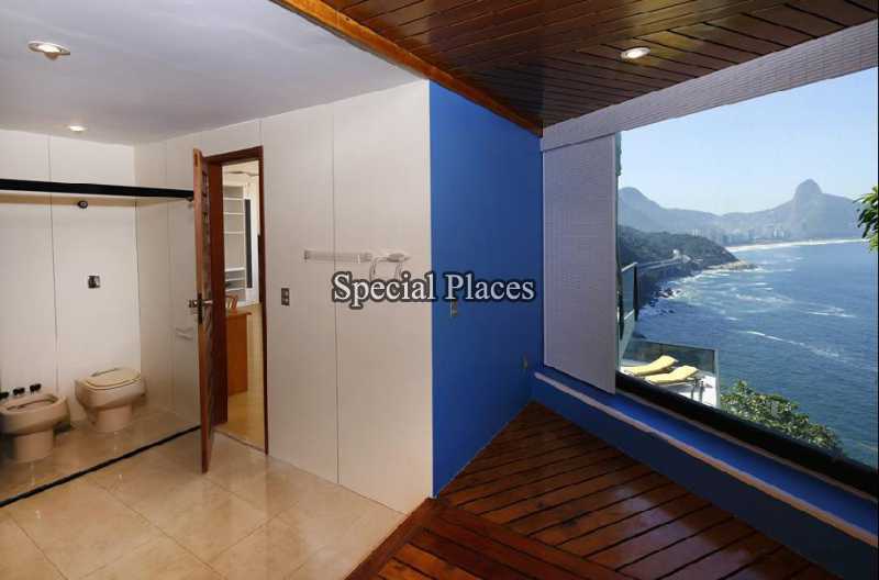 Conheça 23 - banheiro suite do imóvel - Casa em Condomínio 5 quartos para alugar Joá, Rio de Janeiro - R$ 30.000 - LOC1050A - 24 23 - banheiro suite