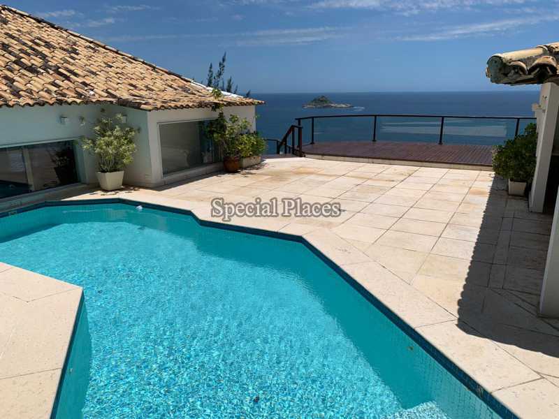 Conheça piscina do imóvel - Casa em Condomínio Joatinga, Joá, Rio de Janeiro, RJ Para Alugar, 4 Quartos, 686m² - LOC1203A - 24 piscina