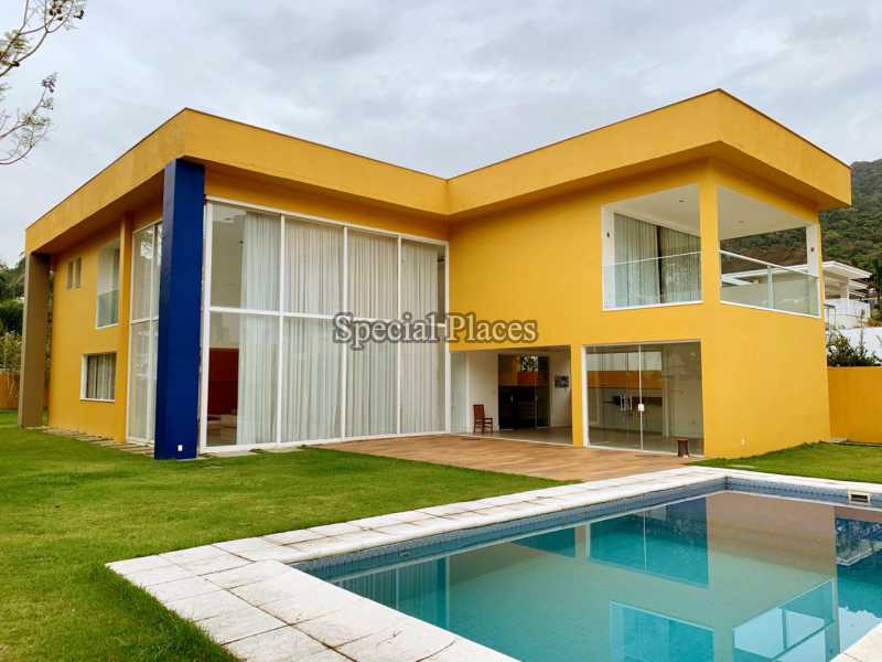 Conheça 2 fachada do imóvel - Casa Para Alugar no Condomínio Itanhangá, Reserva - Itanhangá - Rio de Janeiro - RJ - LOC1214A - 3 2 fachada