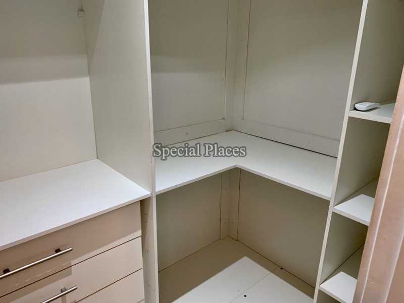 Conheça 20 closet suite II do imóvel - Casa Para Alugar no Condomínio Itanhangá, Reserva - Itanhangá - Rio de Janeiro - RJ - LOC1214A - 21 20 closet suite II