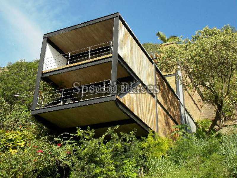 Conheça 1 fachada_ do imóvel - Casa Barra da Tijuca, Rio de Janeiro, RJ Para Alugar, 4 Quartos, 750m² - LOC1219A - 1 1 fachada_
