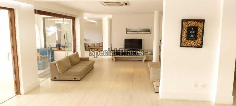 Conheça 4 salão do imóvel - Casa em Condominio Condomínio Joatinga, Joá,Rio de Janeiro,RJ Para Alugar,1000m² - LOC1215T - 5 4 salão