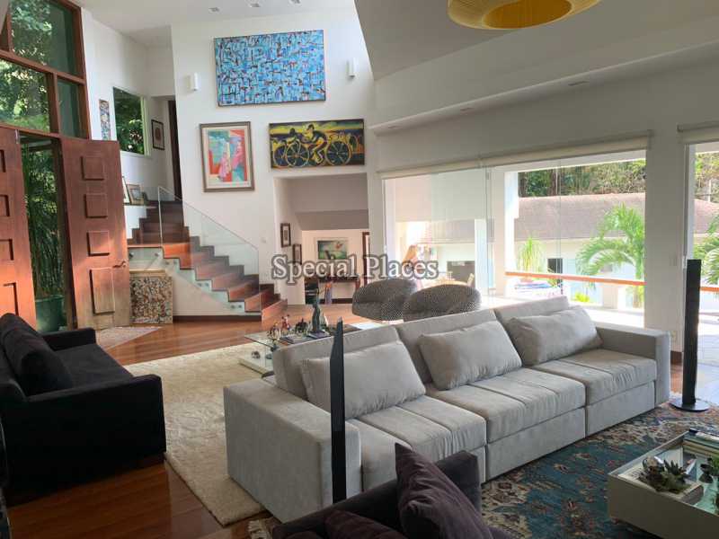 Conheça 5 SALÃO do imóvel - Casa em Condomínio 4 quartos para alugar Itanhangá, Rio de Janeiro - R$ 13.000 - LOC1223A - 6 5 SALÃO