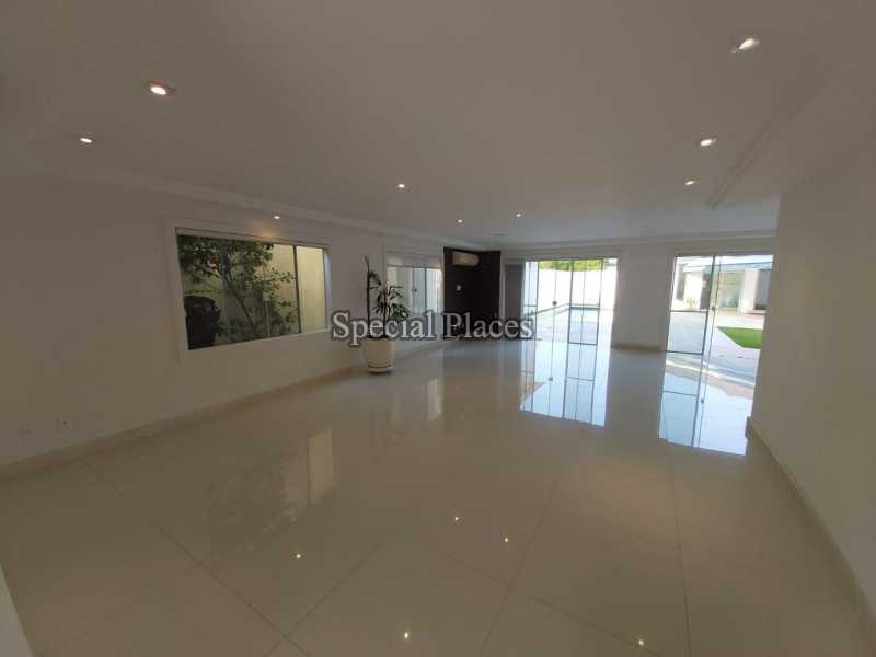 Conheça 4 salão do imóvel - Casa em Condomínio Barra, Quintas do Rio, Barra da Tijuca, Rio de Janeiro, RJ Para Alugar, 5 Quartos, 577m² - LOC1221A - 6 4 salão