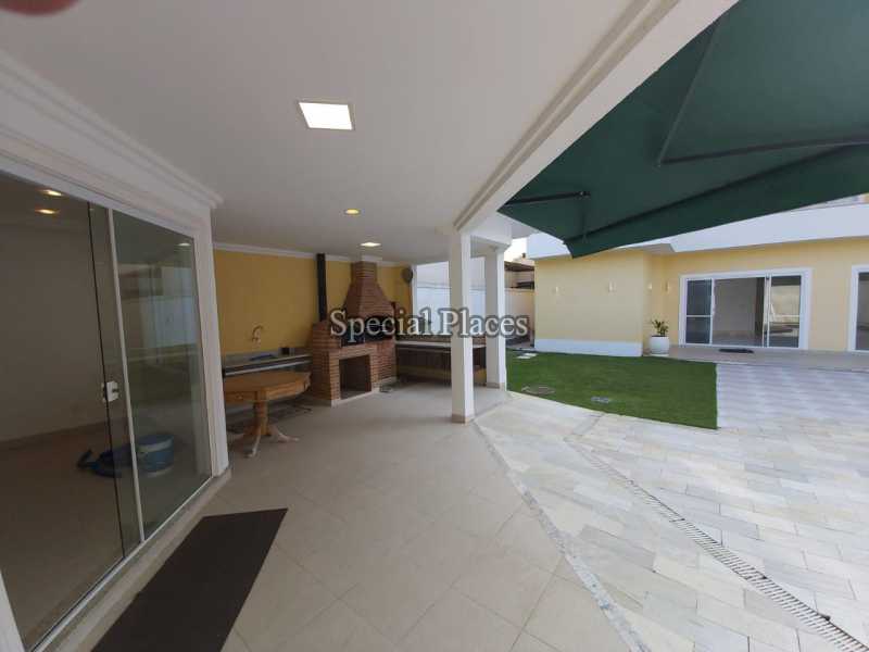 Conheça 14 área gourmet do imóvel - Casa em Condomínio Barra, Quintas do Rio, Barra da Tijuca, Rio de Janeiro, RJ Para Alugar, 5 Quartos, 577m² - LOC1221A - 15 14 área gourmet