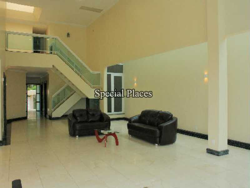 Conheça 6 salão do imóvel - Casa em Condomínio Barra, Min. Lafayette de Andrade, Barra da Tijuca, Rio de Janeiro, RJ Para Alugar, 5 Quartos, 1057m² - LOC1043T - 7 6 salão