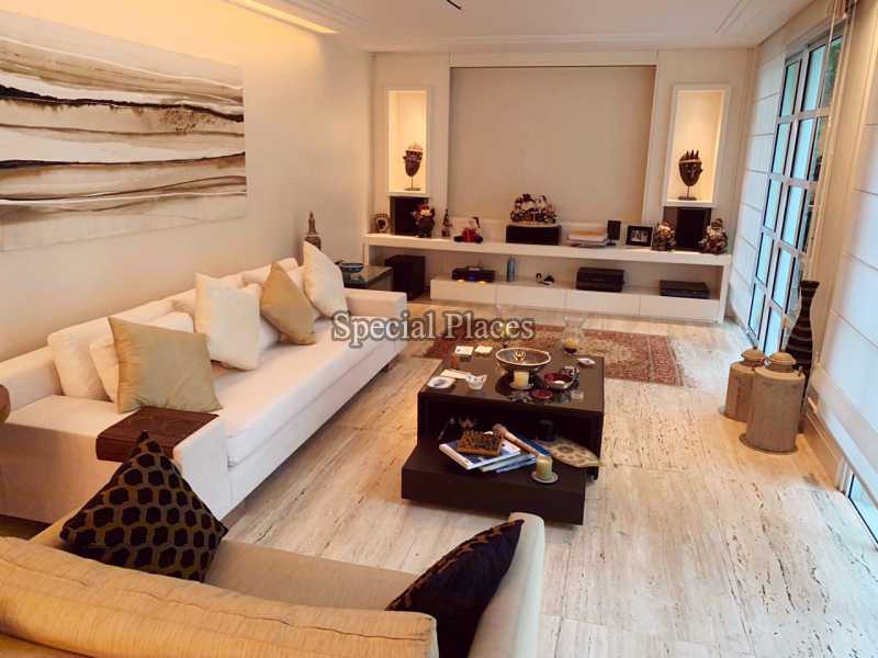 Conheça 2 salão do imóvel - Casa em Condomínio São Conrado, São Conrado, Rio de Janeiro, RJ Para Alugar, 4 Quartos, 350m² - LOC1226A - 4 2 salão
