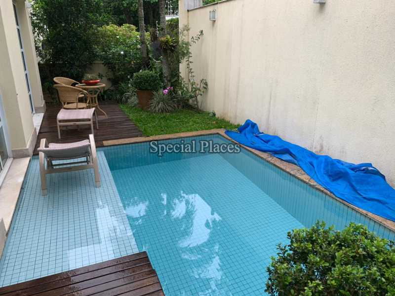 Conheça 23 piscina do imóvel - Casa em Condomínio São Conrado, São Conrado, Rio de Janeiro, RJ Para Alugar, 4 Quartos, 350m² - LOC1226A - 24 23 piscina