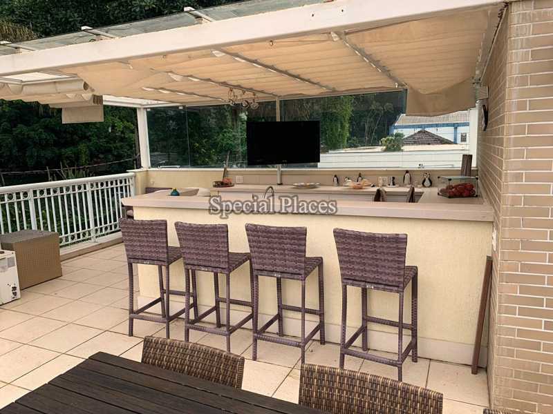 Conheça 20 gourmet do imóvel - Casa em Condomínio São Conrado, São Conrado, Rio de Janeiro, RJ Para Alugar, 4 Quartos, 350m² - LOC1226A - 21 20 gourmet