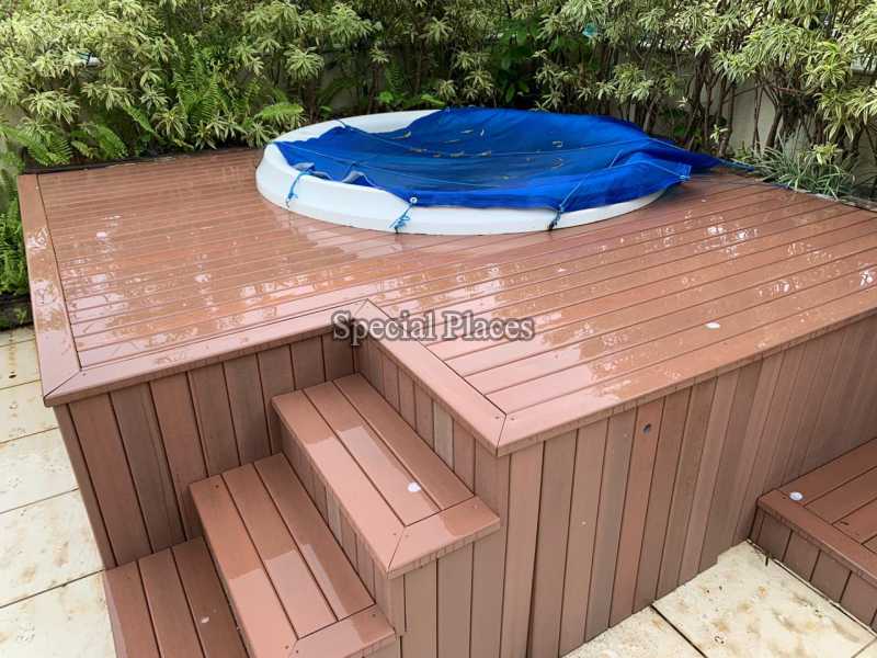 Conheça 22 hidromassagem do imóvel - Casa em Condomínio São Conrado, São Conrado, Rio de Janeiro, RJ Para Alugar, 4 Quartos, 350m² - LOC1226A - 23 22 hidromassagem