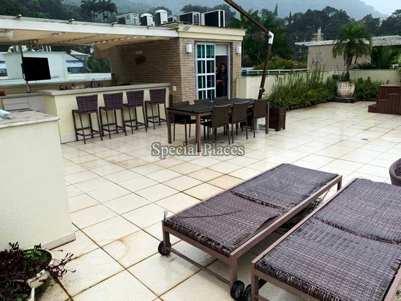 Conheça 19 terraço do imóvel - Casa em Condomínio São Conrado, São Conrado, Rio de Janeiro, RJ Para Alugar, 4 Quartos, 350m² - LOC1226A - 20 19 terraço