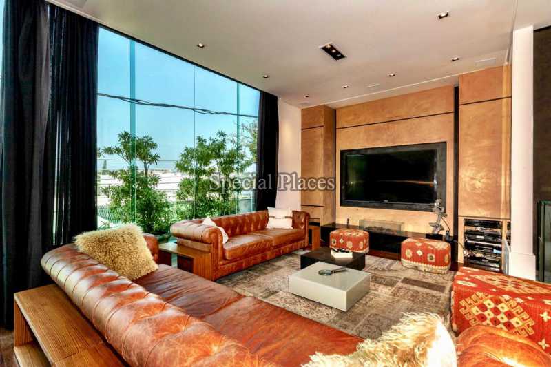Conheça 6 - SALA do imóvel - Casa À Venda no Condomínio Joatinga - Joá - Rio de Janeiro - RJ - BAC6138 - 7 6 - SALA