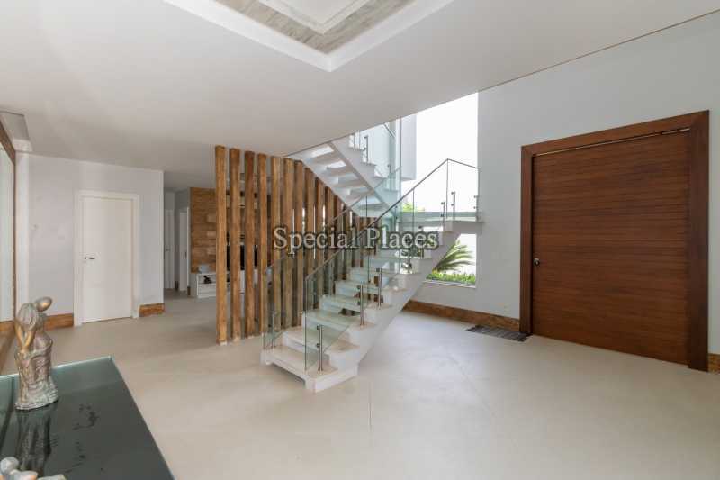 Conheça 6 hall de entrada do imóvel - Casa em Condominio Condomínio Barra, Del Lago, Barra da Tijuca,Rio de Janeiro,RJ À Venda,5 Quartos,518m² - BAC6139 - 7 6 hall de entrada