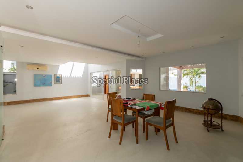 Conheça 9 sala de jantar do imóvel - Casa em Condominio Condomínio Barra, Del Lago, Barra da Tijuca,Rio de Janeiro,RJ À Venda,5 Quartos,518m² - BAC6139 - 10 9 sala de jantar