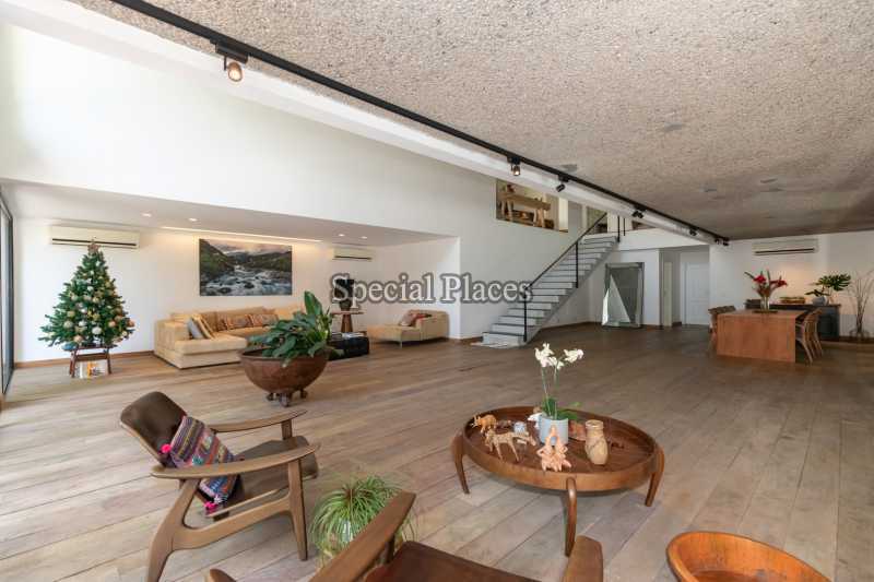 Conheça 11 salão do imóvel - Casa em Condomínio Barra, Mandala, Barra da Tijuca, Rio de Janeiro, RJ À Venda, 6 Quartos, 912m² - BAC6143 - 12 11 salão