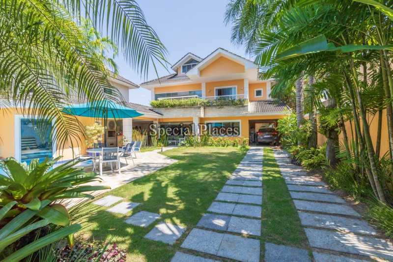 Conheça FACHADA PRINCIPAL do imóvel - Casa em Condomínio 4 quartos à venda Barra da Tijuca, Rio de Janeiro - R$ 4.500.000 - BAC6156 - 1 FACHADA PRINCIPAL