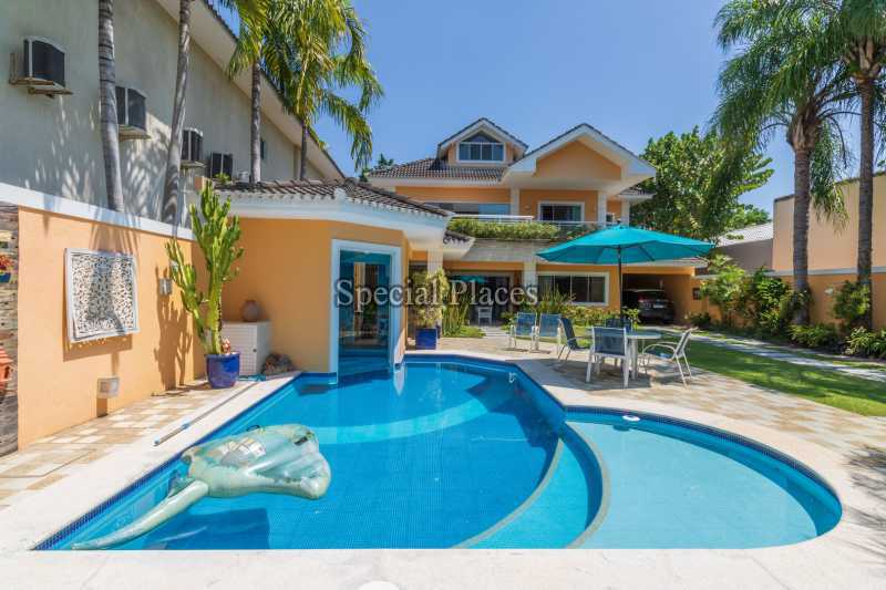 Conheça PISCINA do imóvel - Casa em Condomínio 4 quartos à venda Barra da Tijuca, Rio de Janeiro - R$ 4.500.000 - BAC6156 - 3 PISCINA