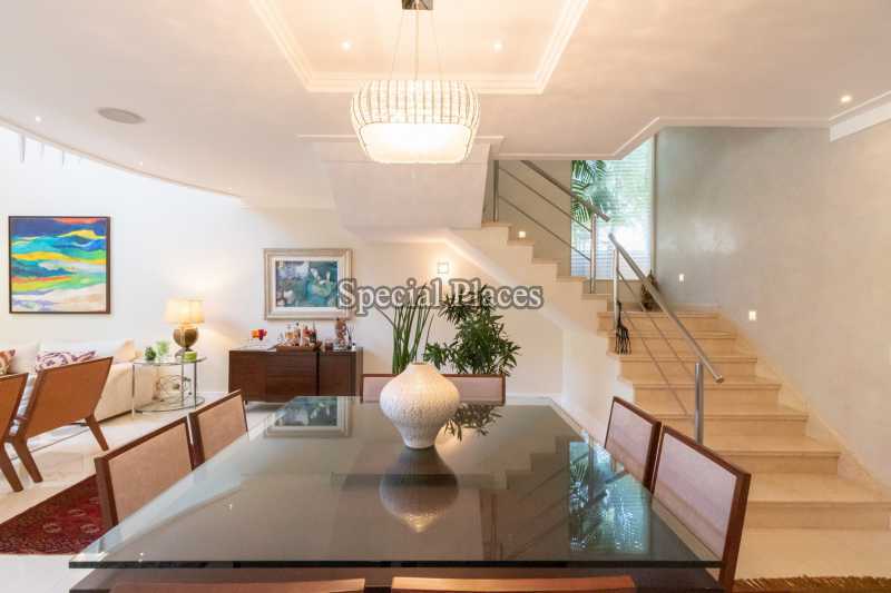 Conheça SALA DE JANTAR do imóvel - Casa em Condomínio 4 quartos à venda Barra da Tijuca, Rio de Janeiro - R$ 4.500.000 - BAC6156 - 13 SALA DE JANTAR
