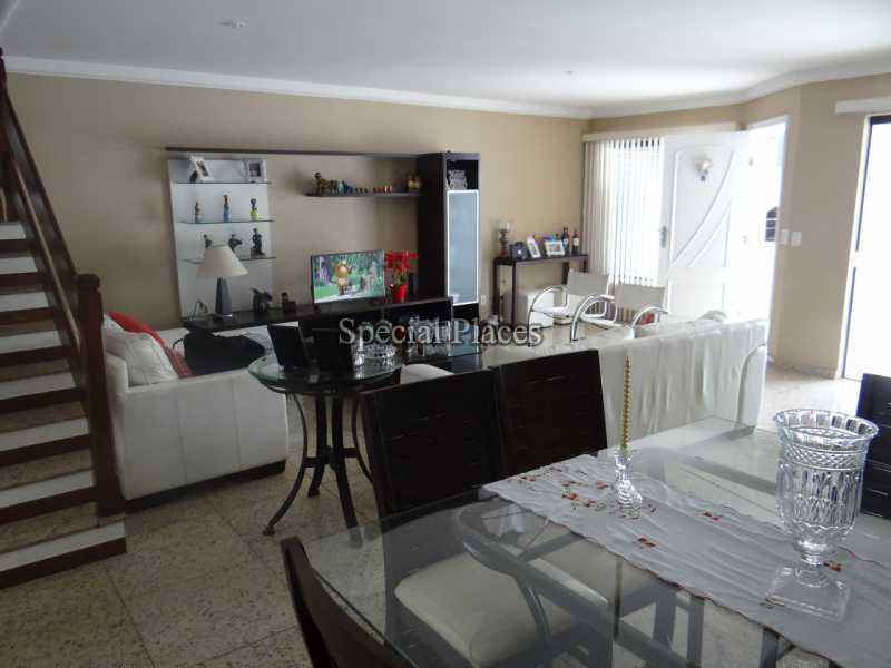 Conheça sala do imóvel - Casa em Condomínio 5 quartos para alugar Recreio dos Bandeirantes, Rio de Janeiro - R$ 7.000 - LOC1243A - 8 sala