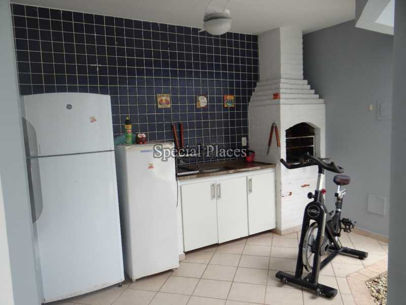 Conheça área gourmet do imóvel - Casa em Condomínio 5 quartos para alugar Recreio dos Bandeirantes, Rio de Janeiro - R$ 7.000 - LOC1243A - 24 área gourmet