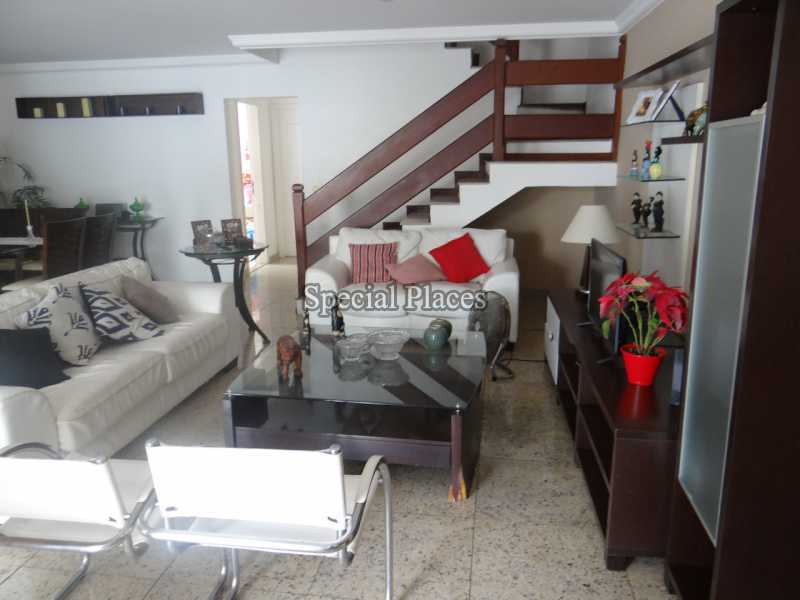 Conheça sala do imóvel - Casa em Condomínio 5 quartos para alugar Recreio dos Bandeirantes, Rio de Janeiro - R$ 7.000 - LOC1243A - 6 sala