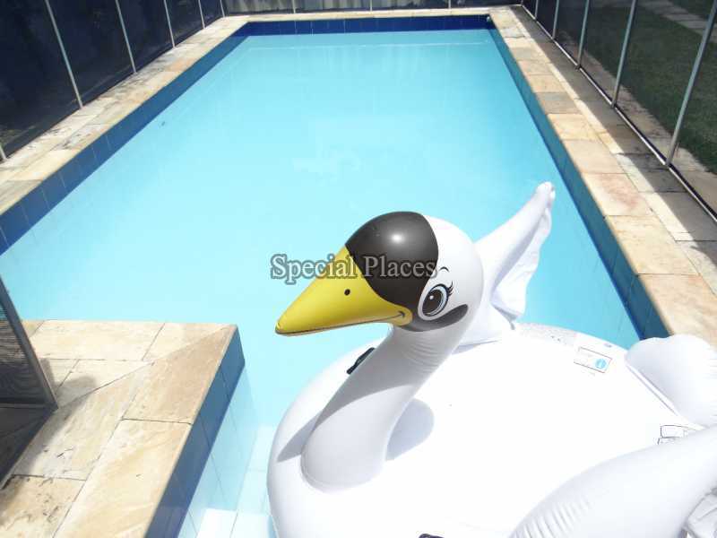 Conheça piscina do imóvel - Casa em Condomínio 5 quartos para alugar Recreio dos Bandeirantes, Rio de Janeiro - R$ 7.000 - LOC1243A - 25 piscina