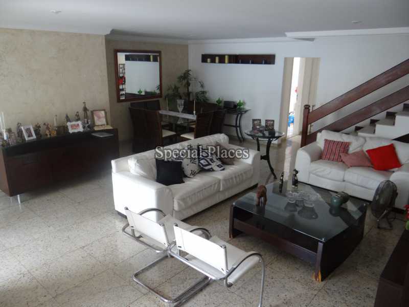 Conheça sala do imóvel - Casa em Condomínio 5 quartos para alugar Recreio dos Bandeirantes, Rio de Janeiro - R$ 7.000 - LOC1243A - 7 sala