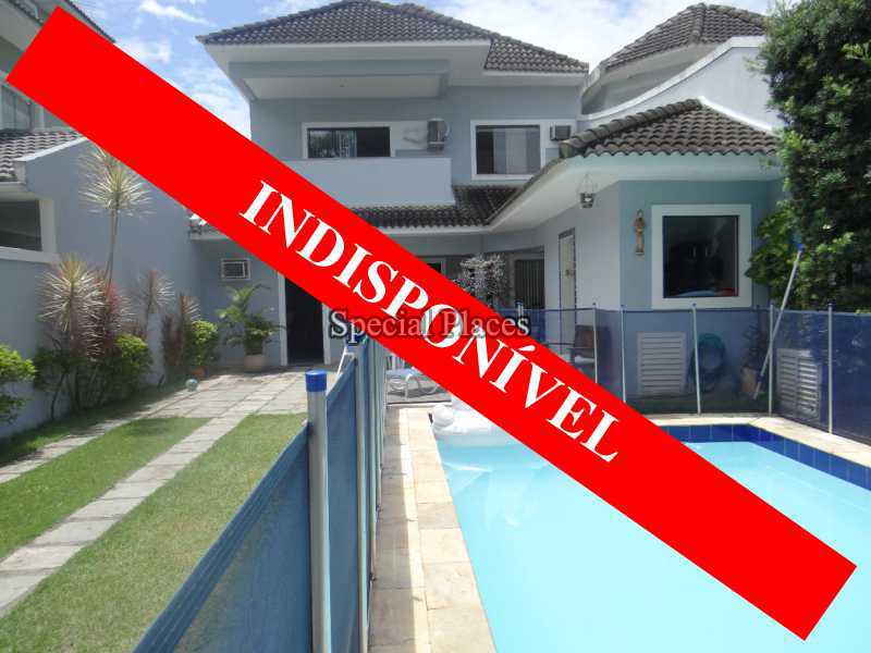 Conheça LOC1243A INDISPONIVEL do imóvel - Casa em Condomínio 5 quartos para alugar Recreio dos Bandeirantes, Rio de Janeiro - R$ 7.000 - LOC1243A - 1 LOC1243A INDISPONIVEL