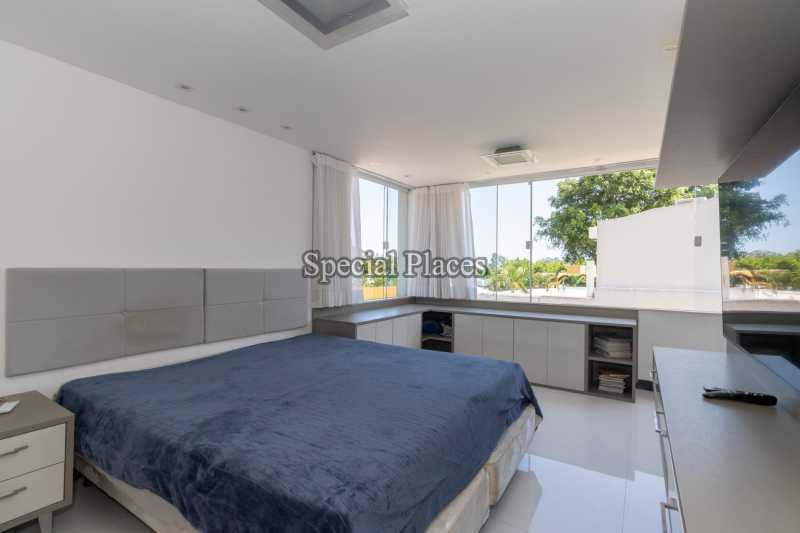Conheça suite master do imóvel - Casa em Condomínio 5 quartos à venda Itanhangá, Rio de Janeiro - R$ 3.500.000 - BAC6164 - 16 suite master