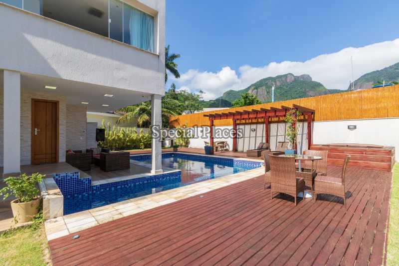 Conheça deck do imóvel - Casa em Condomínio 5 quartos à venda Itanhangá, Rio de Janeiro - R$ 3.500.000 - BAC6164 - 4 deck