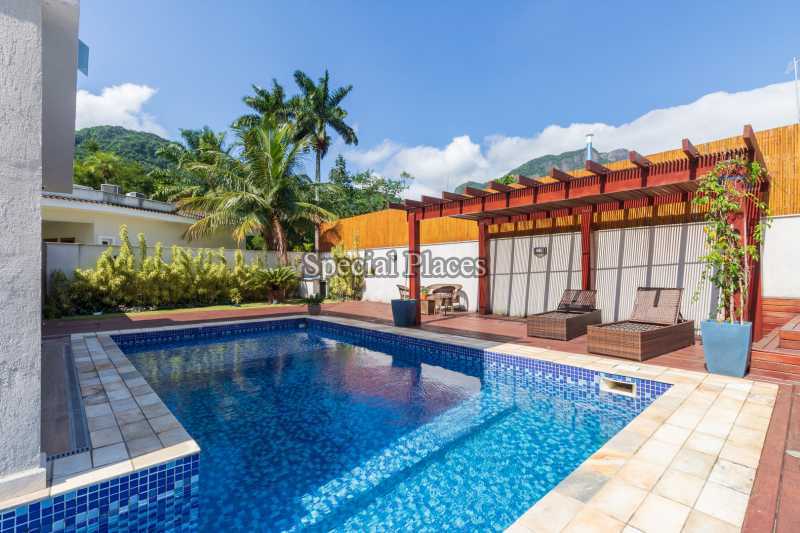 Conheça área de lazer do imóvel - Casa em Condomínio 5 quartos à venda Itanhangá, Rio de Janeiro - R$ 3.500.000 - BAC6164 - 3 área de lazer
