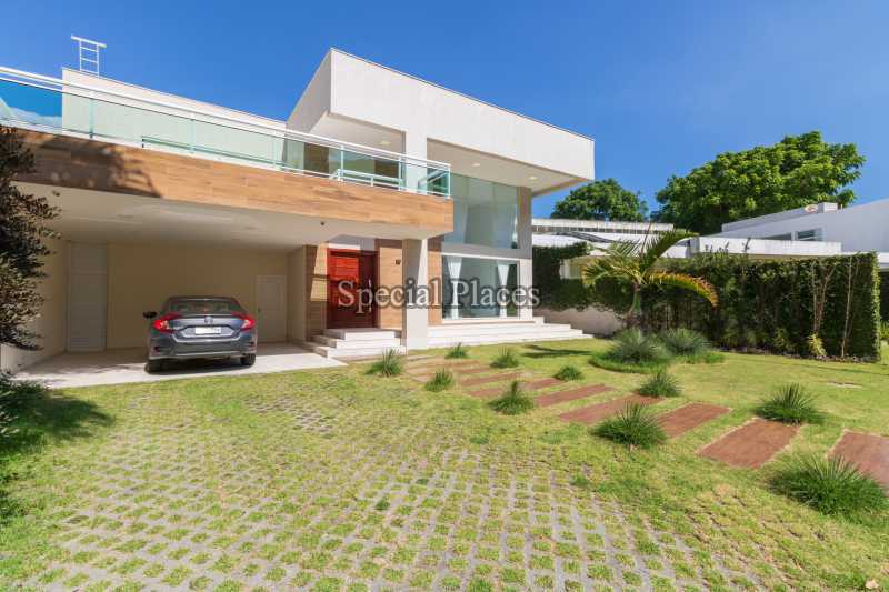 Conheça fachada do imóvel - Casa em Condomínio 5 quartos à venda Itanhangá, Rio de Janeiro - R$ 3.500.000 - BAC6164 - 1 fachada
