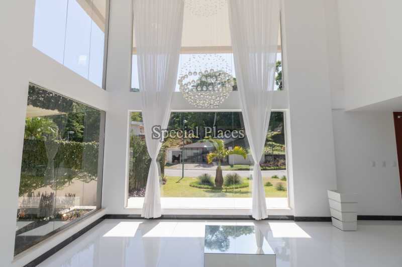 Conheça detalhe salão do imóvel - Casa em Condomínio 5 quartos à venda Itanhangá, Rio de Janeiro - R$ 3.500.000 - BAC6164 - 8 detalhe salão