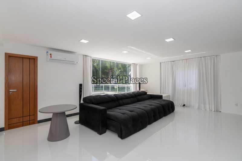 Conheça sala de tv/suite do imóvel - Casa em Condomínio 5 quartos à venda Itanhangá, Rio de Janeiro - R$ 3.500.000 - BAC6164 - 20 sala de tv/suite