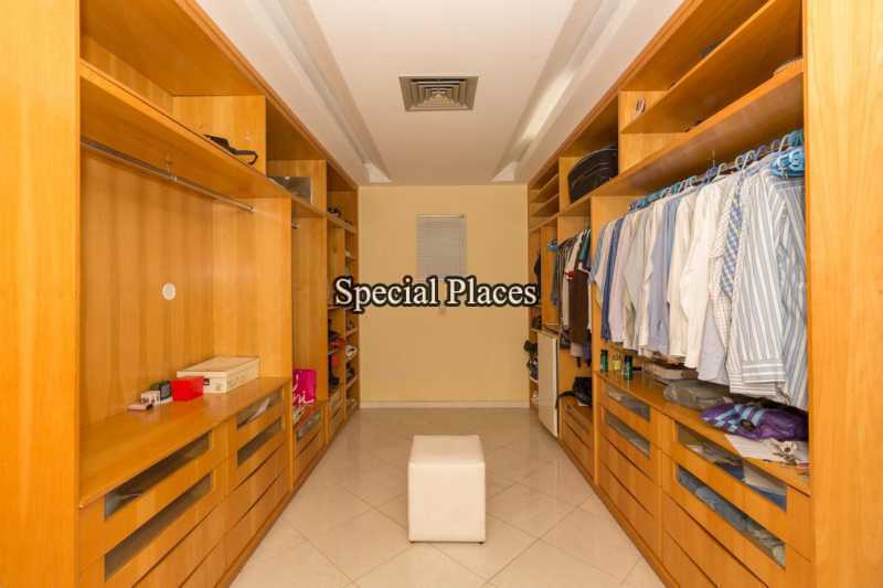 Conheça 18 CLOSET SUITE MASTER do imóvel - Casa em Condomínio 5 quartos à venda Barra da Tijuca, Rio de Janeiro - R$ 7.500.000 - BAC6171 - 19 18 CLOSET SUITE MASTER