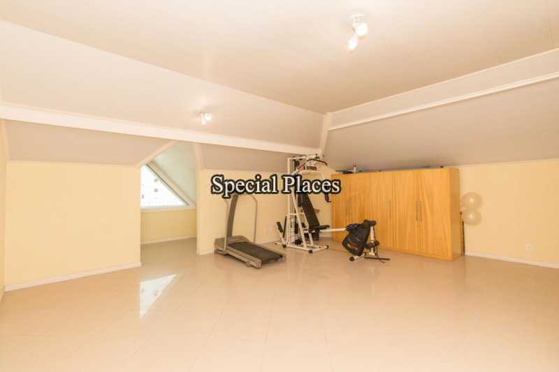 Conheça 26 SALÃO DE MUSCULAÇÃO do imóvel - Casa em Condomínio 5 quartos à venda Barra da Tijuca, Rio de Janeiro - R$ 7.500.000 - BAC6171 - 27 26 SALÃO DE MUSCULAÇÃO