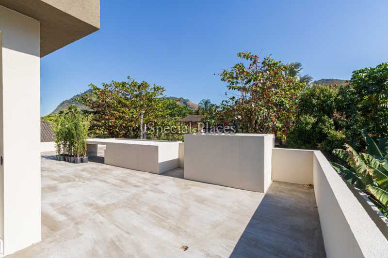 Conheça terraço do imóvel - Casa em Condomínio 4 quartos à venda Itanhangá, Rio de Janeiro - R$ 2.950.000 - BAC6177 - 29 terraço