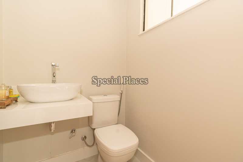 Conheça lavabo do imóvel - Casa em Condomínio 4 quartos à venda Itanhangá, Rio de Janeiro - R$ 2.950.000 - BAC6177 - 16 lavabo