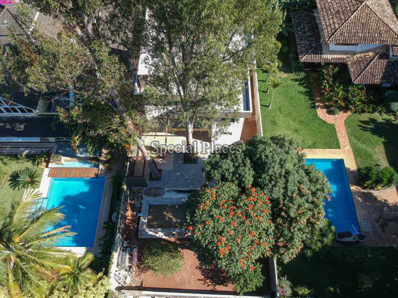 Conheça vista total drone do imóvel - Casa em Condomínio 4 quartos à venda Itanhangá, Rio de Janeiro - R$ 2.950.000 - BAC6177 - 30 vista total drone