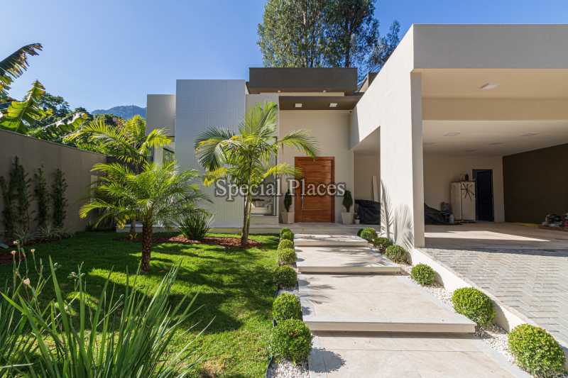 Conheça fachada do imóvel - Casa em Condomínio 4 quartos à venda Itanhangá, Rio de Janeiro - R$ 2.950.000 - BAC6177 - 1 fachada