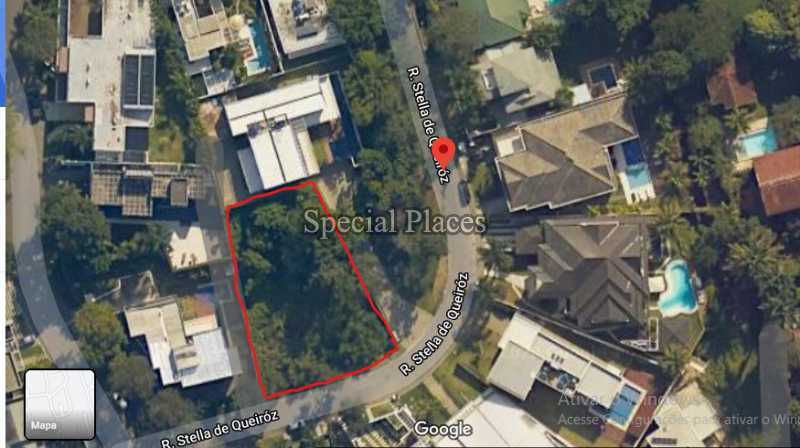 Conheça VISTA TOTAL do imóvel - Terreno 1000m² à venda Itanhangá, Rio de Janeiro - R$ 1.600.000 - BAT1182 - 1 VISTA TOTAL