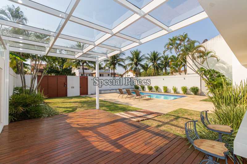 Conheça deck gourmet do imóvel - Casa em Condomínio 5 quartos à venda Barra da Tijuca, Rio de Janeiro - R$ 3.680.000 - BAC6180 - 6 deck gourmet