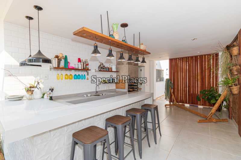Conheça area gourmet do imóvel - Casa em Condomínio 5 quartos à venda Barra da Tijuca, Rio de Janeiro - R$ 3.680.000 - BAC6180 - 7 area gourmet