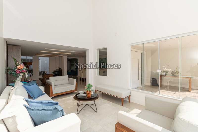 Conheça varanda lateral do imóvel - Casa em Condomínio 5 quartos à venda Barra da Tijuca, Rio de Janeiro - R$ 3.680.000 - BAC6180 - 10 varanda lateral